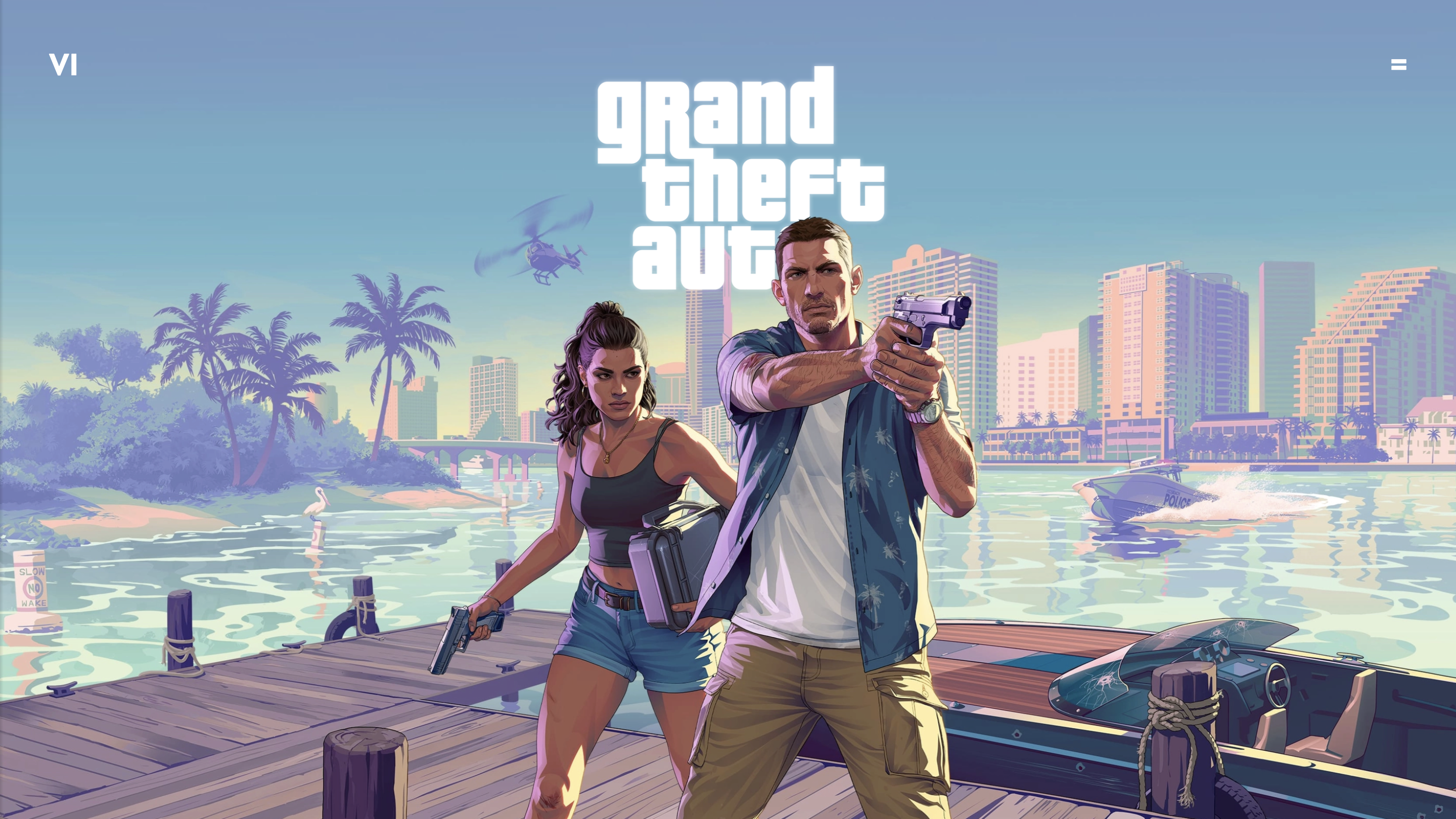 GTA VI Landing Page