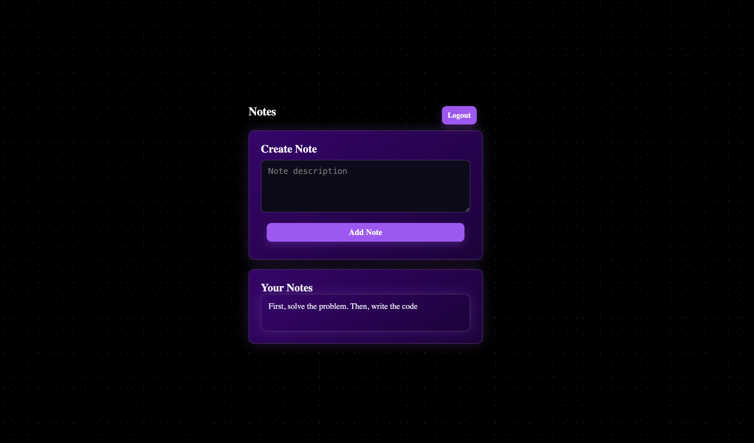 Notes App